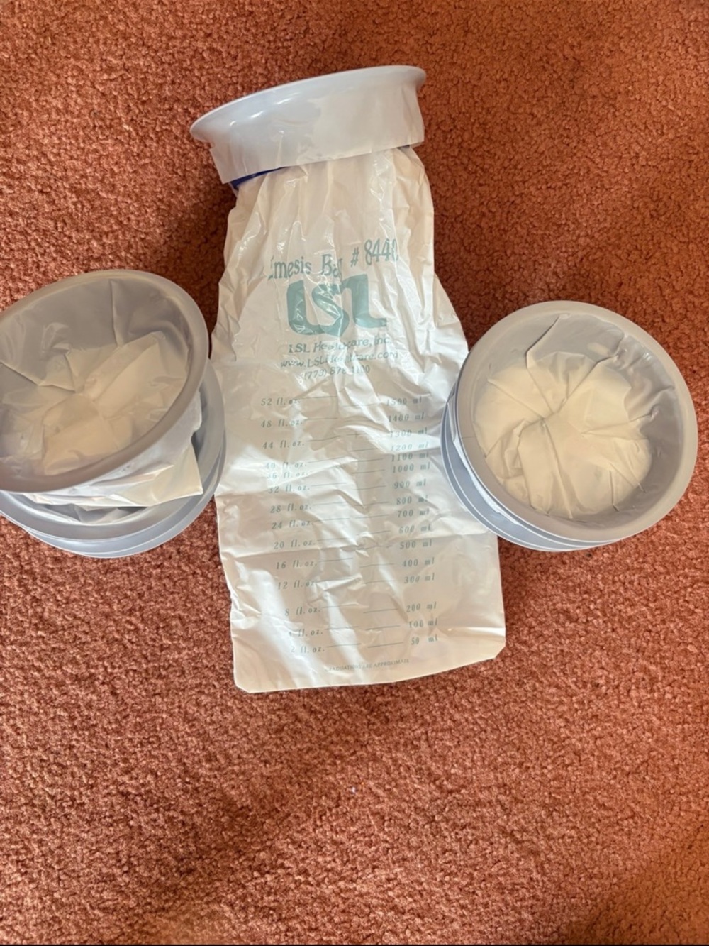 10 Vomit Bags/ Emesis Bags